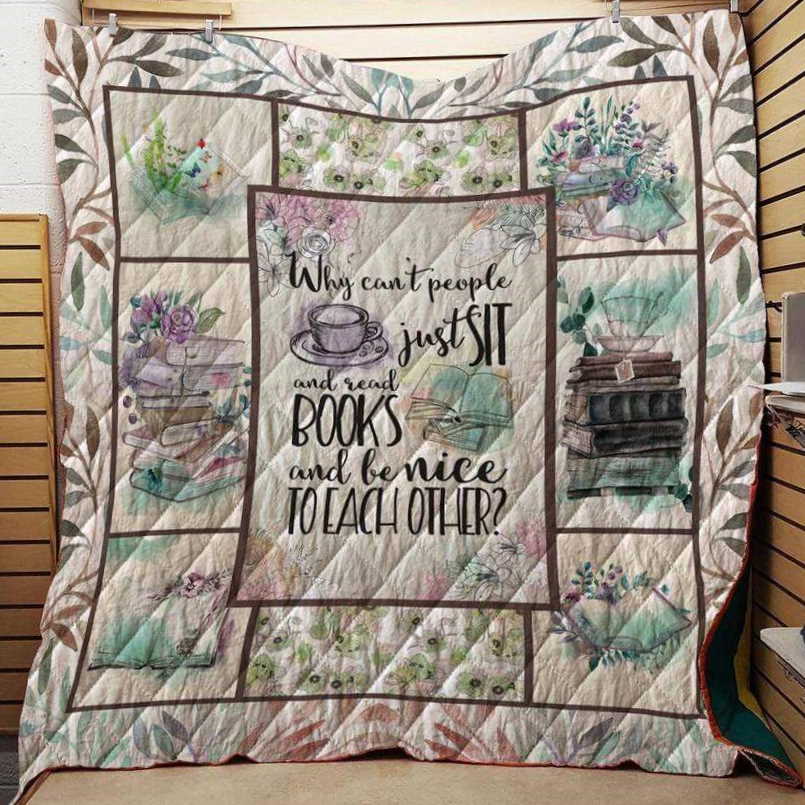 Bookflower 3D Customized Quilt Blanket