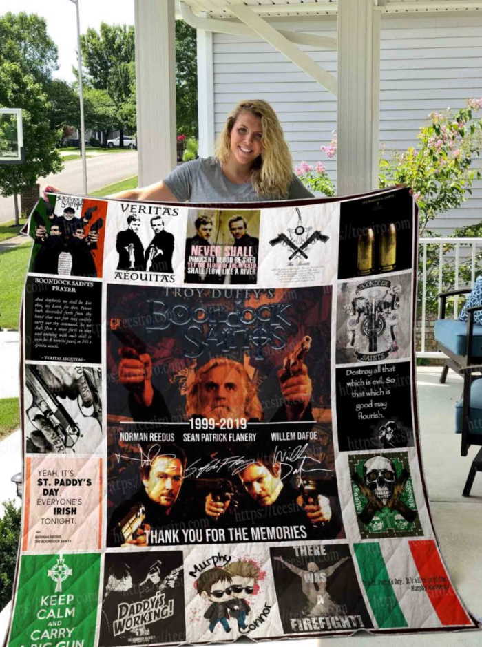 Boondock Saints 3D Quilt Blanket