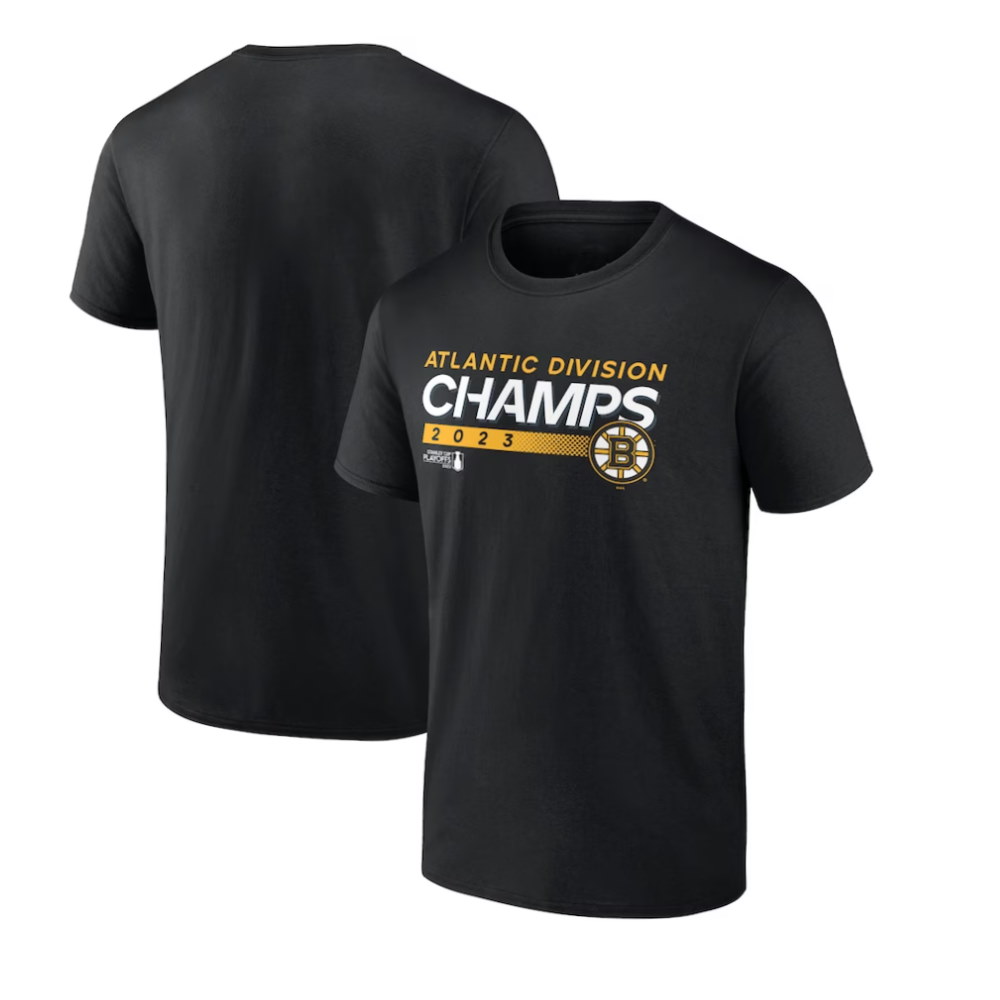 Boston Bruins 2023 Atlantic Division Champions T-Shirt