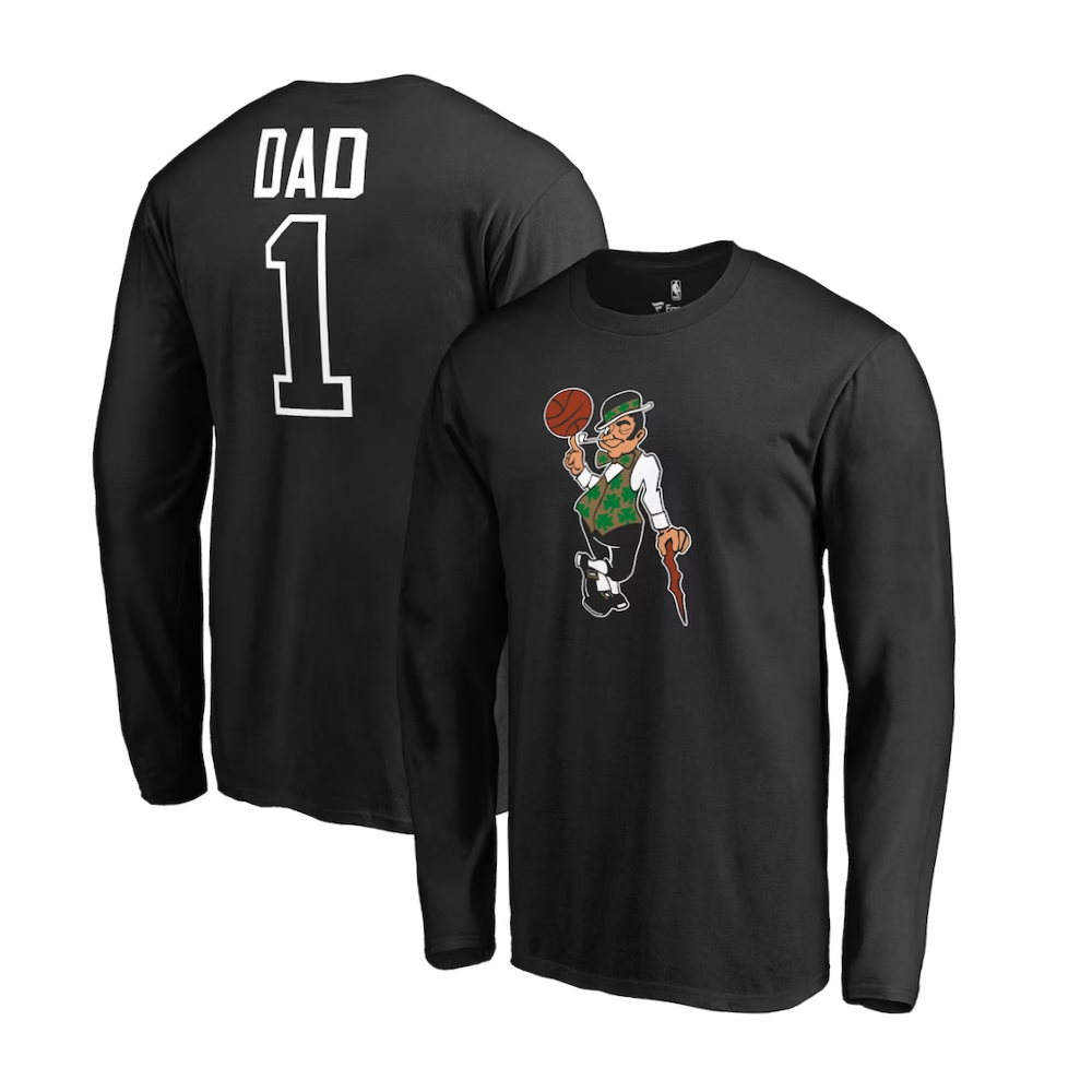 Boston Celtics #1 Dad Long Sleeve T-Shirt