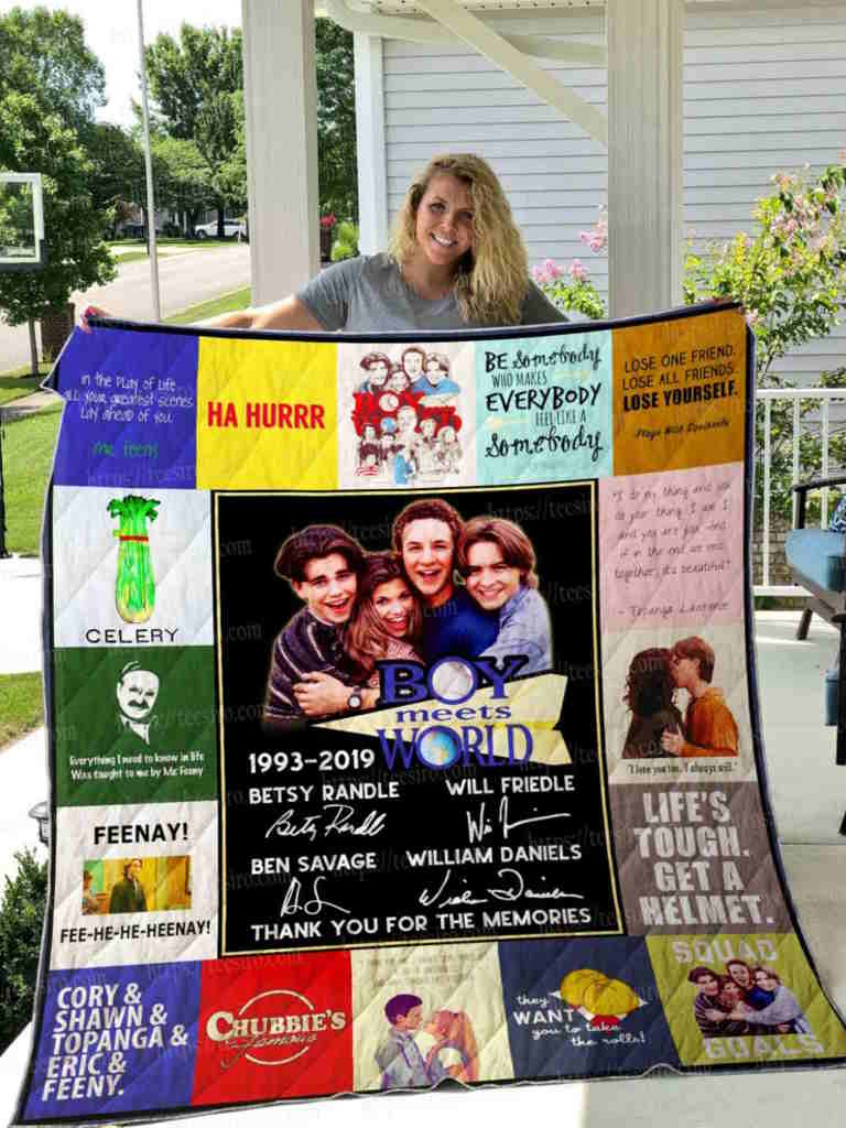 Boy Meets World 3D Quilt Blanket