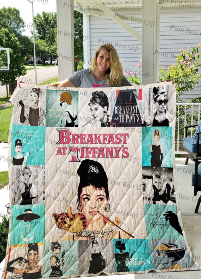 Breakfast At Tiffanys Poster 3D Quilt Blanket