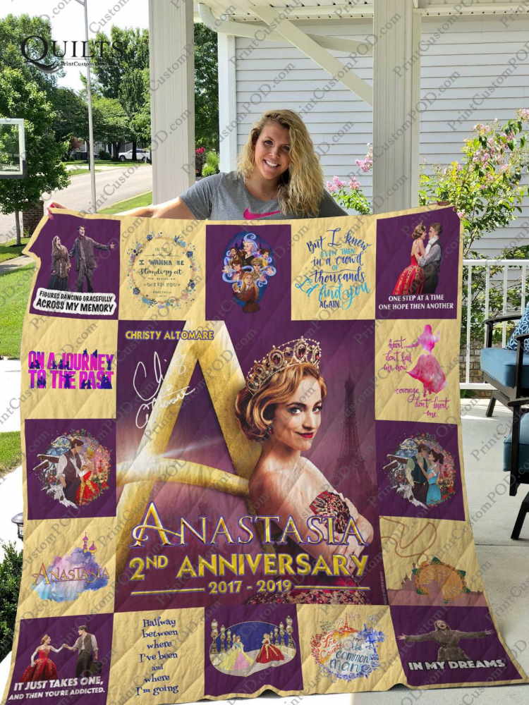 Broadway Anastasia Musical 3D Customized Quilt Blanket