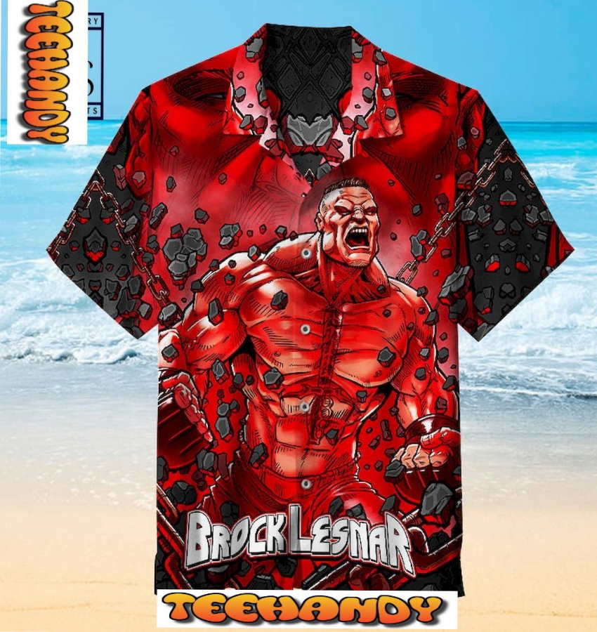 Brock Lesner WWE Hawaiian Shirt