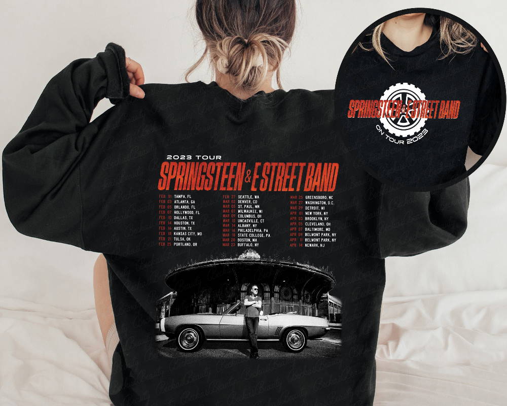 Bruce Springsteen 2023 Tour Shirt, Rock Tour 2023 Shirt