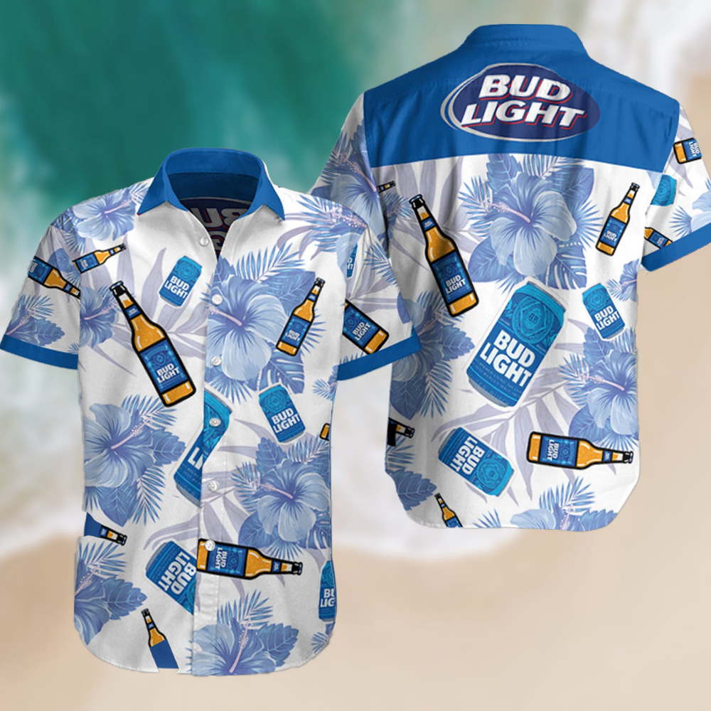 Busch Light Bud Busch Latte Hawaiian Shirt