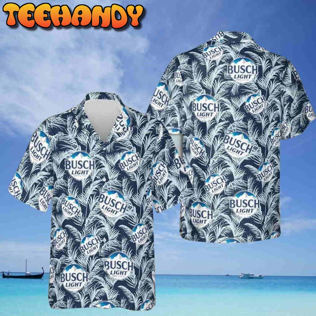 Busch Light Hawaiian Shirt