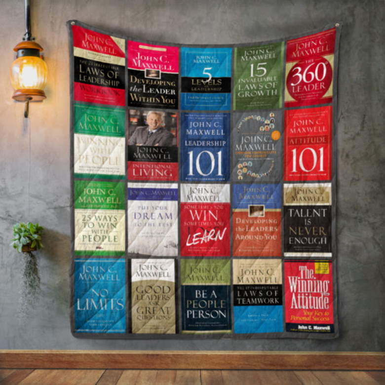 C. Maxwell Books 3D Customized Quilt Blanket