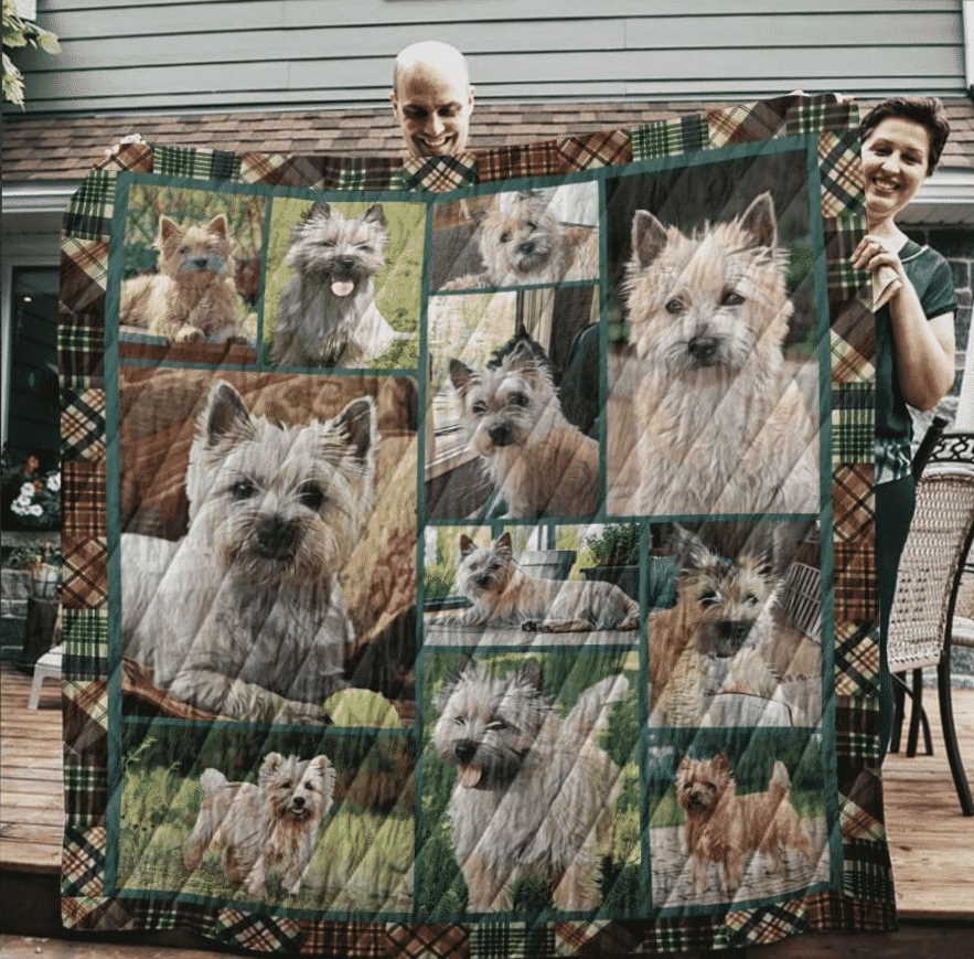 Cairn Terrier Take Back My Love 3D Quilt Blanket