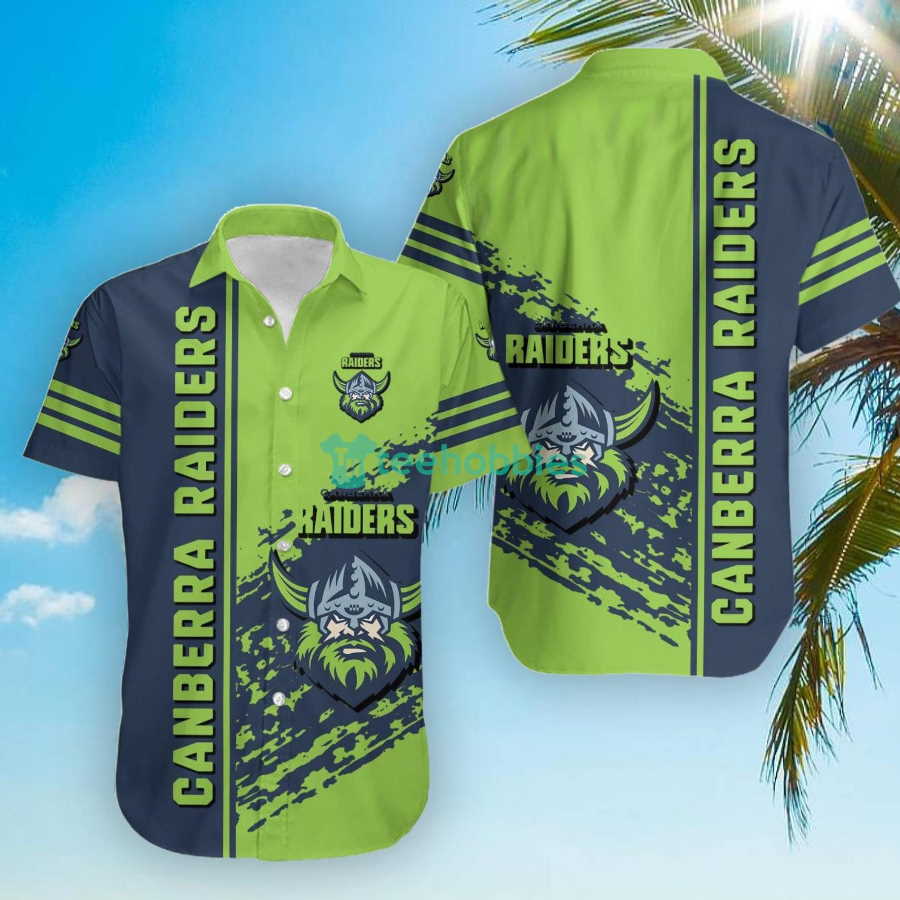 Canberra Raiders NRL Quarter Style Hawaiian Shirt