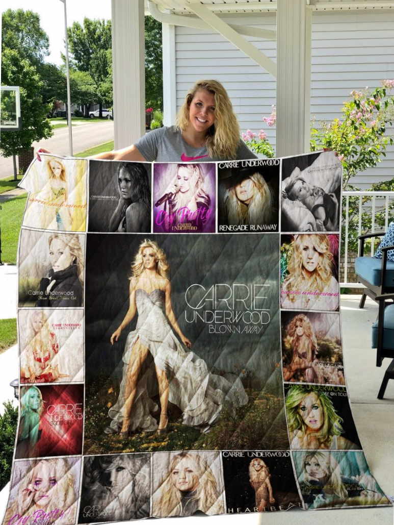 Carrie Underwood 3D Quilt Blanket