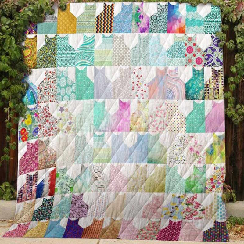 Cats Cats Everywhere Quilt Blanket