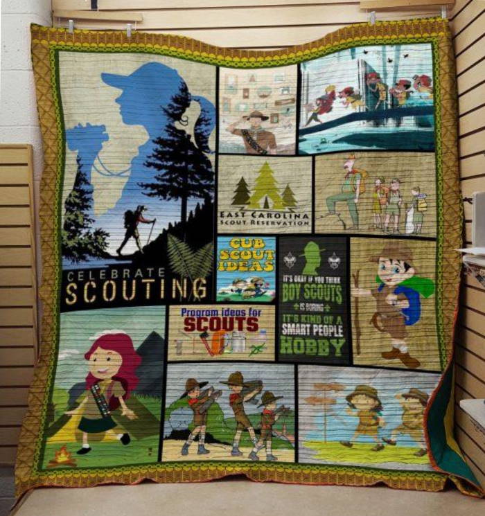 Celebrate Scouting 3D Customized Quilt Blanket