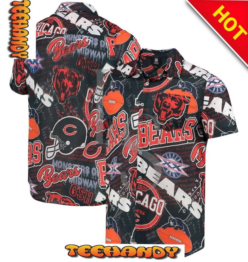 Chicago Bears Super Bowl Hawaiian Shirt 