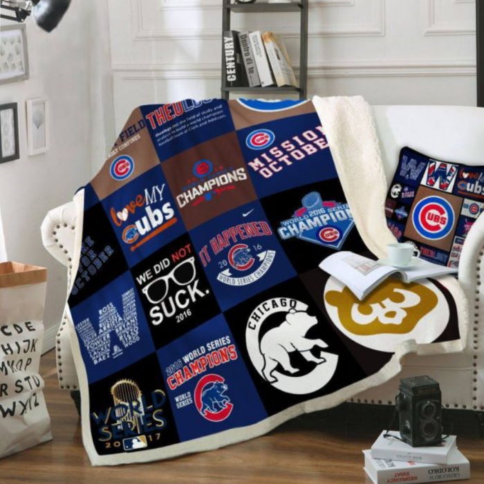 Chicago Cubs Fleece Ccc01 3D Customized Quilt Blanket