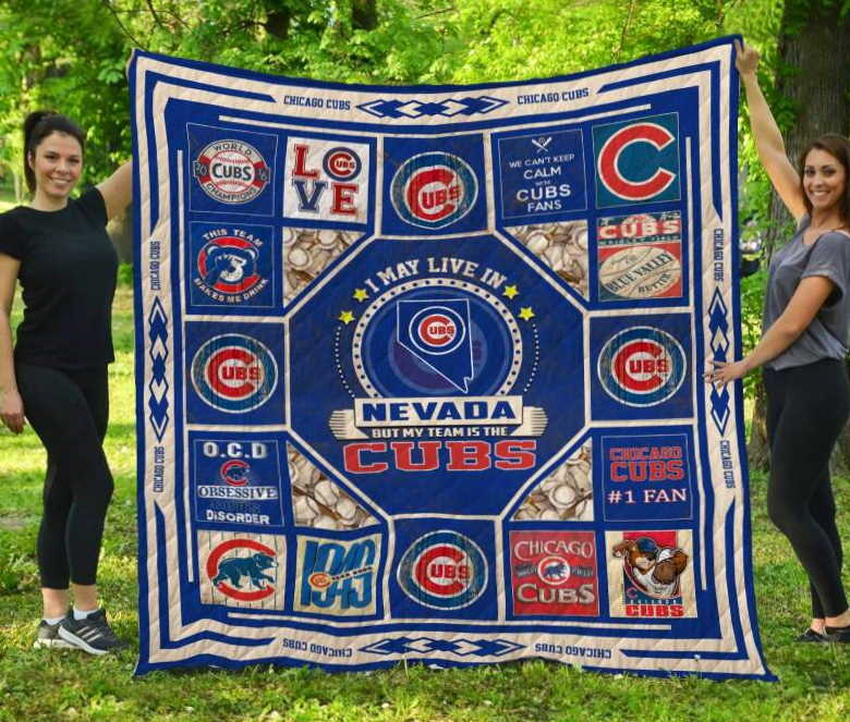 Chicago Cubsnevada 3D Customized Quilt Blanket