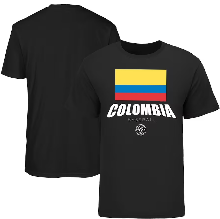 Colombia Baseball 2023 World Baseball Classic Federation T-Shirt