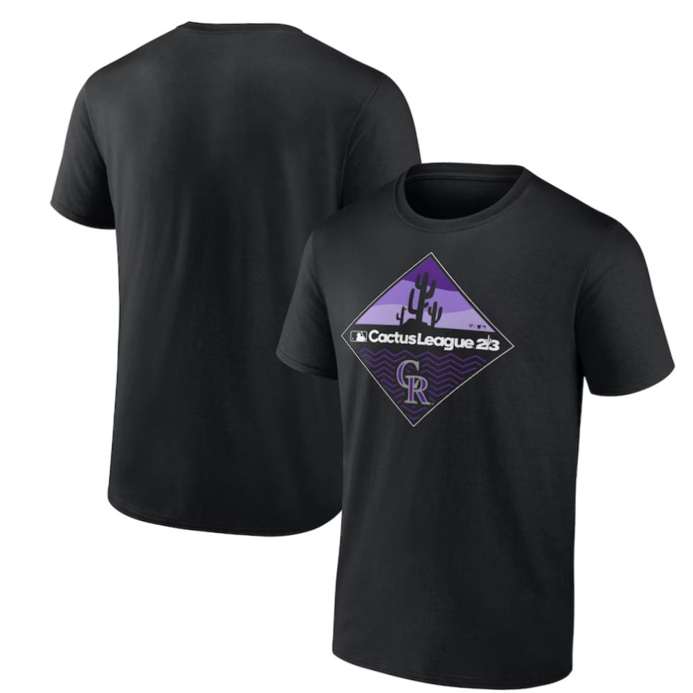 Colorado Rockies 2023 MLB Spring Training Diamond T-Shirt