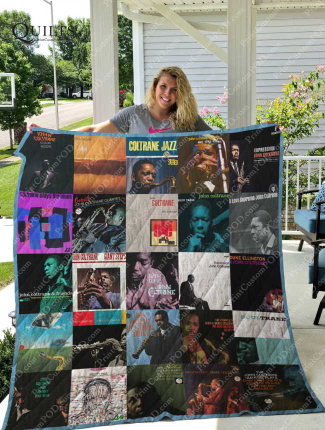 Coltrane Albums 3D Customized Quilt Blanket