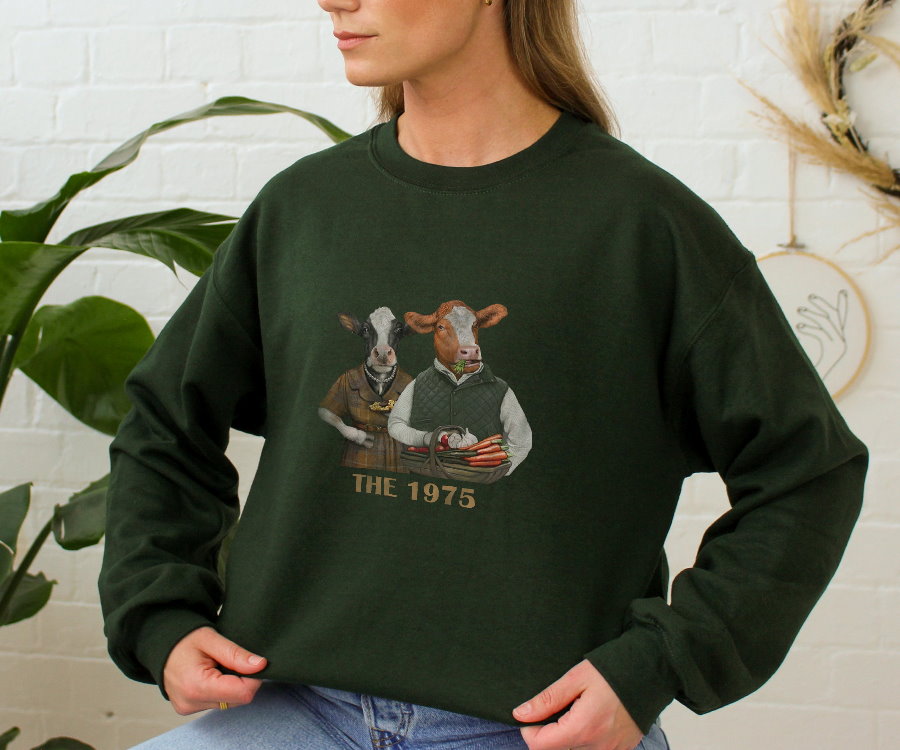 Cow Wearing My Sweater The 1975, When We Are Together Sweatshirt