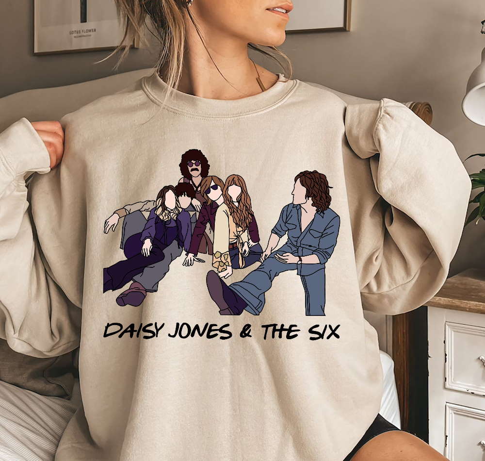 Daisy Jones and The Six Sweatshirt Daisy Jones and Billy Dunne Shirt