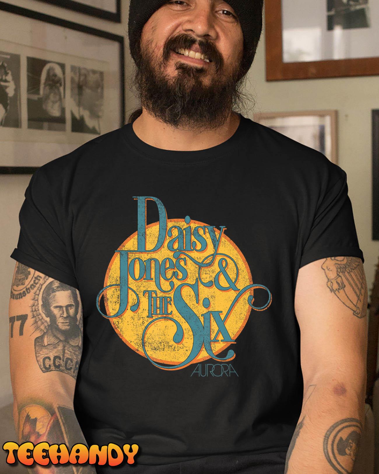 Daisy Jones & the Six – Vintage Circle Logo T-Shirt