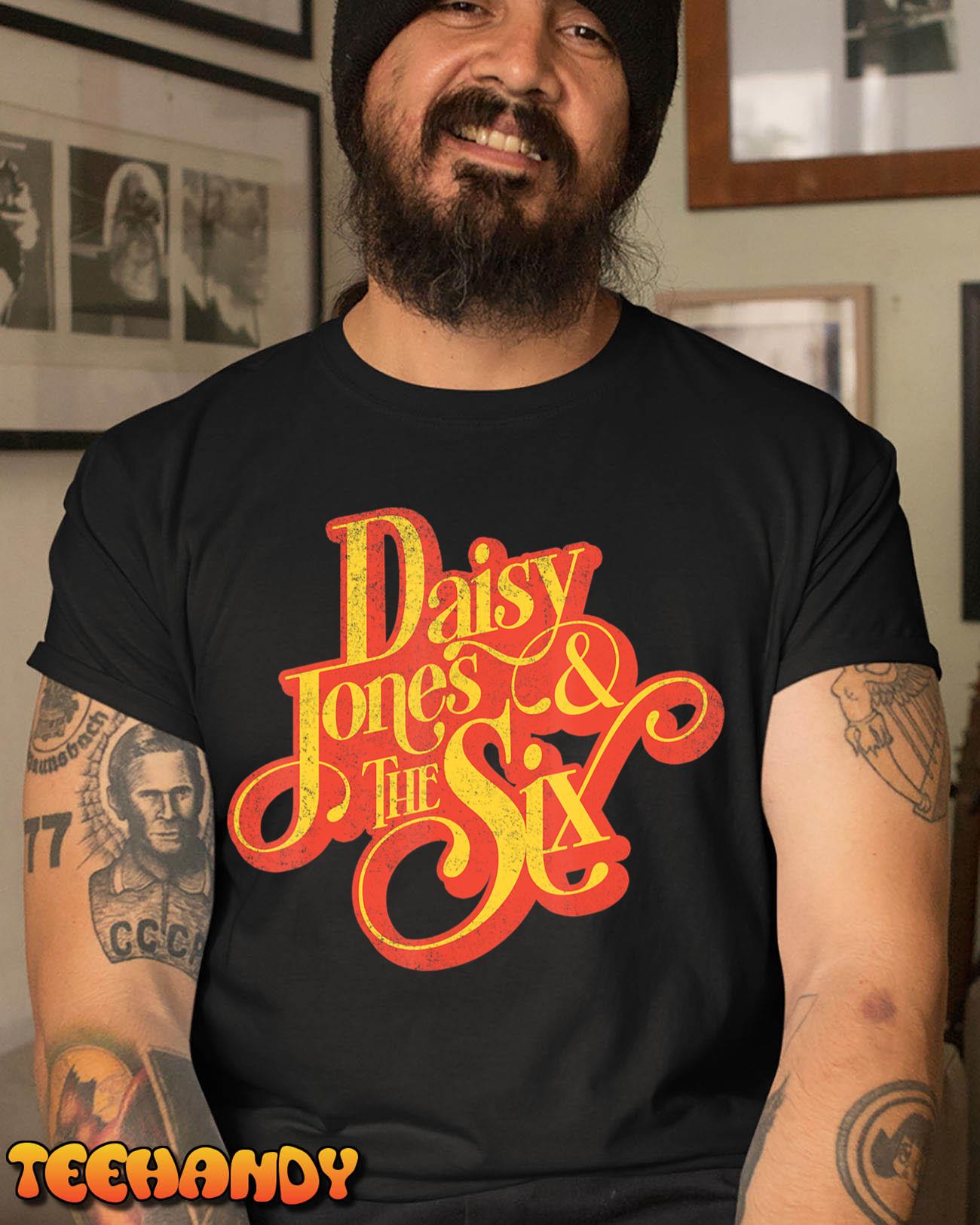 Daisy Jones & the Six – Vintage Yellow Logo T-Shirt