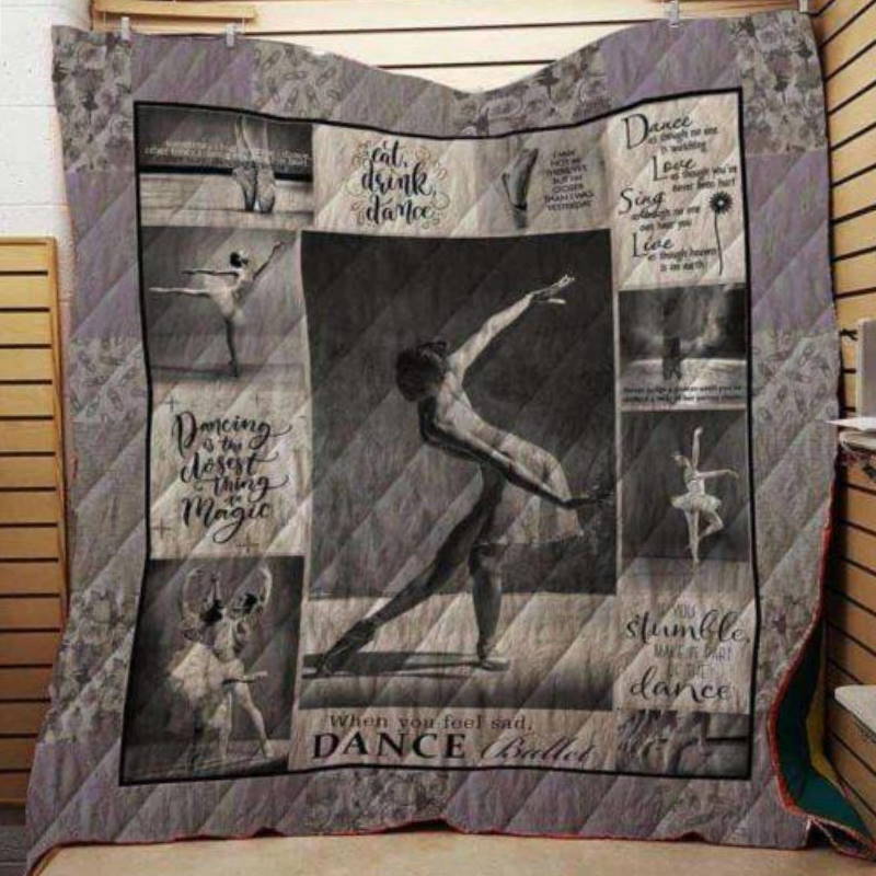 Dance  3D Customized Quilt Blanket