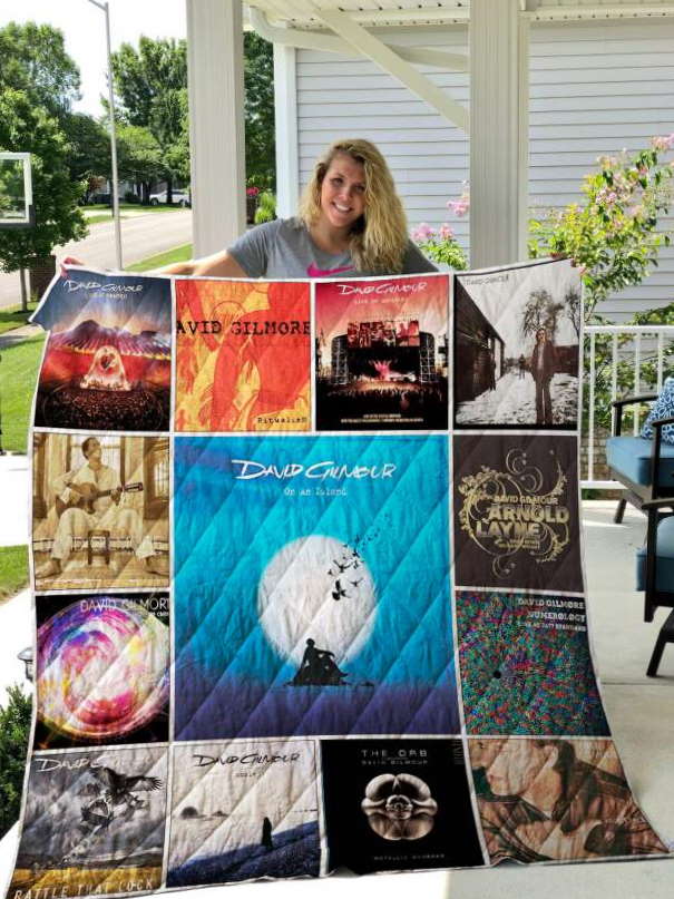 David Gilmour 3D Customized Quilt Blanket