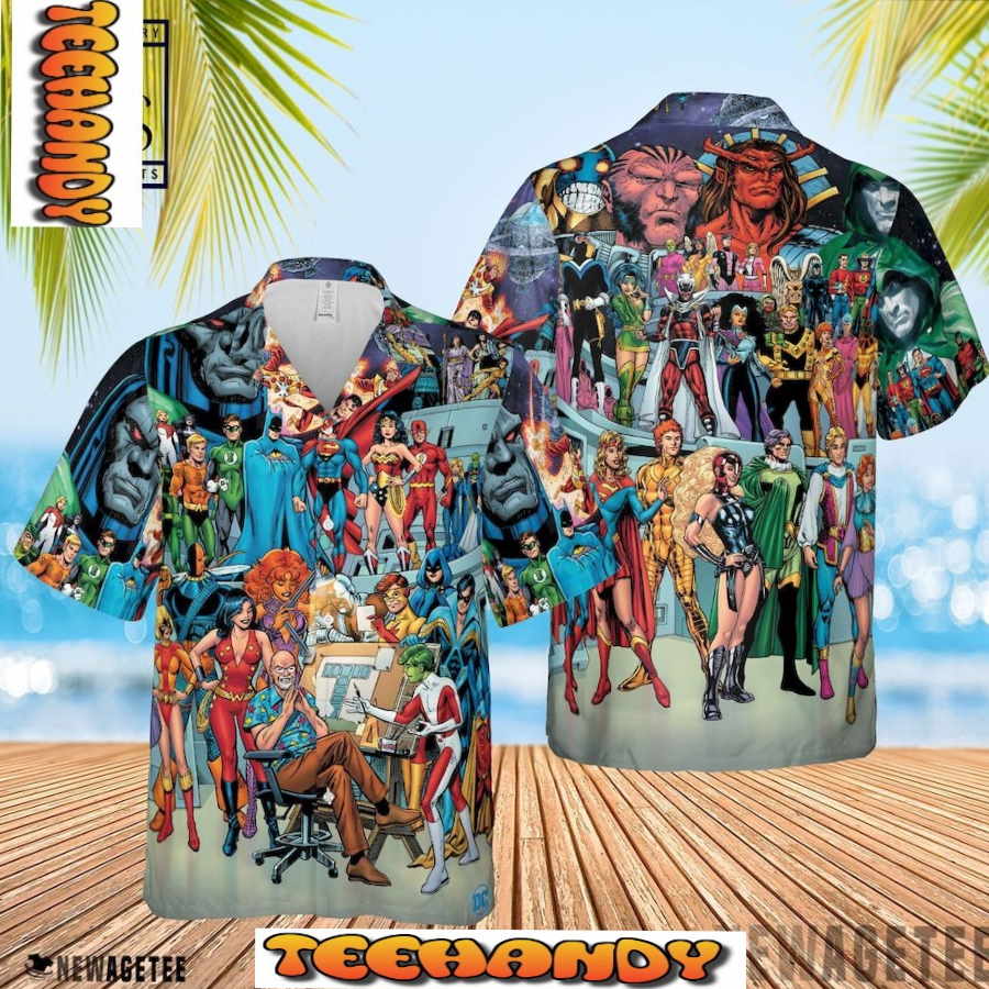 DC Celebrates George Perez Birthday Hawaiian Shirt