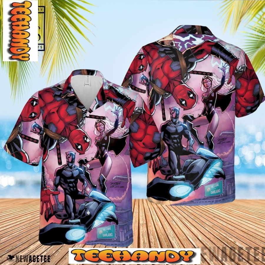 Deadpool Marvel Comics Hawaiian Shirt