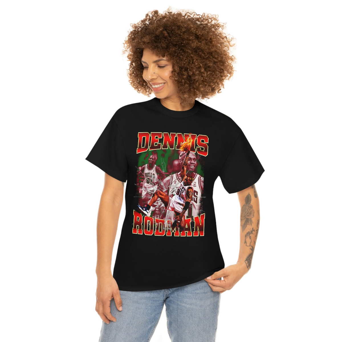 Dennis Rodman Graphic Tee – Round champion Edition