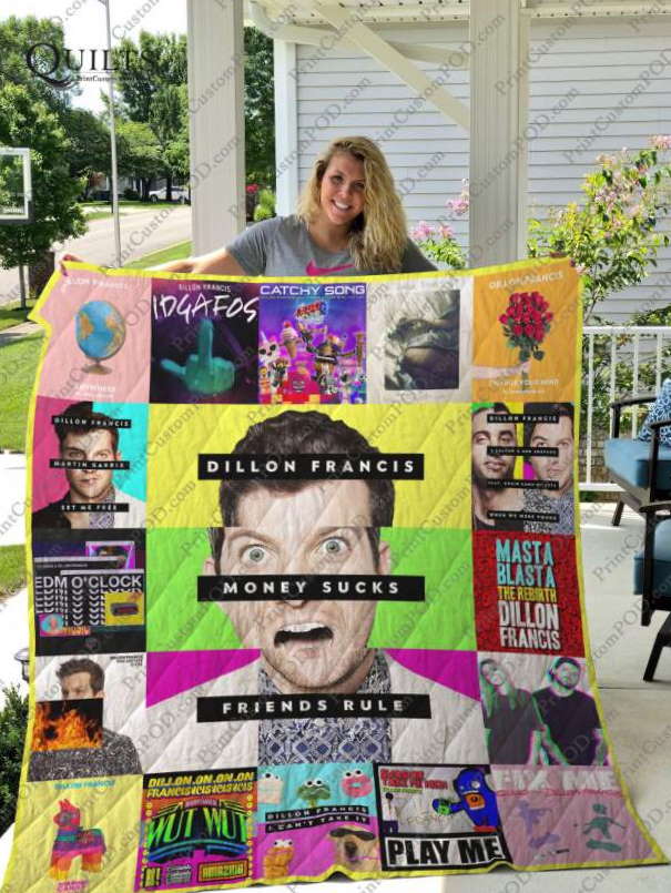 Dillon Francis Albums 3D Customized Quilt Blanket