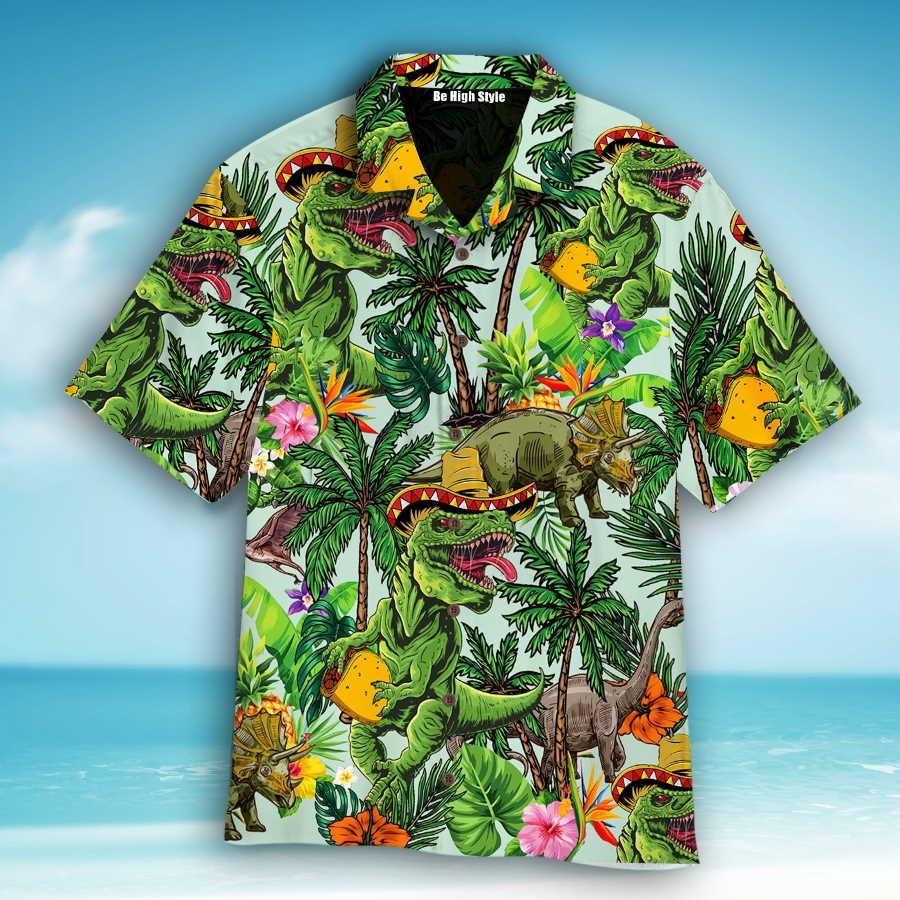 Dinosaurs Taco Hawaiian Shirt