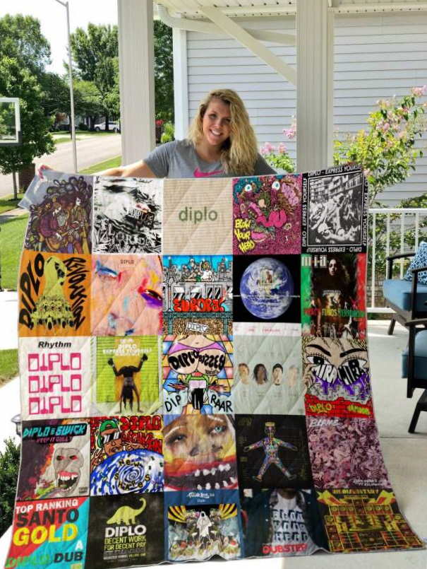 Diplo 3D Customized Quilt Blanket