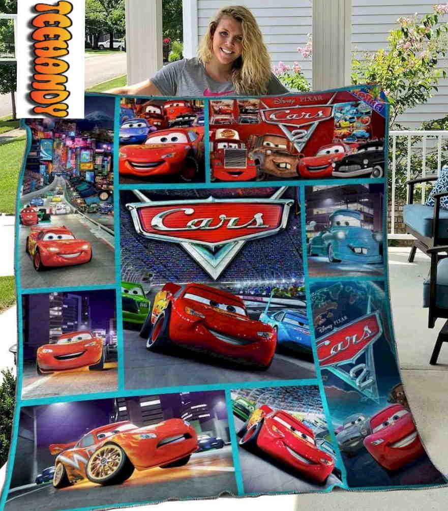 Disney Cars Movie 3D Quilt Blanket