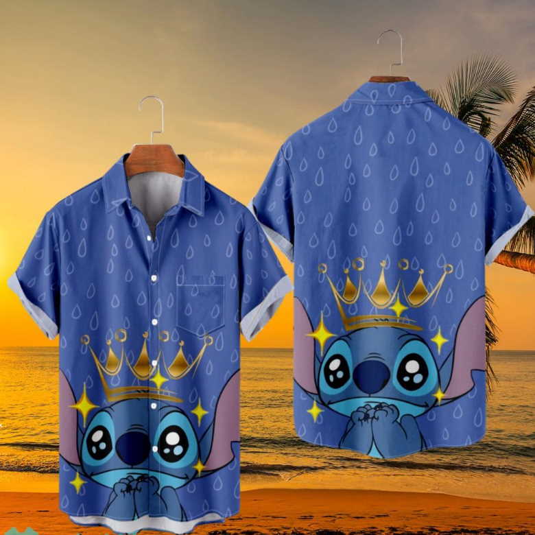 Disney Lilo Stitch QueenTropical Hawaiian Shirt