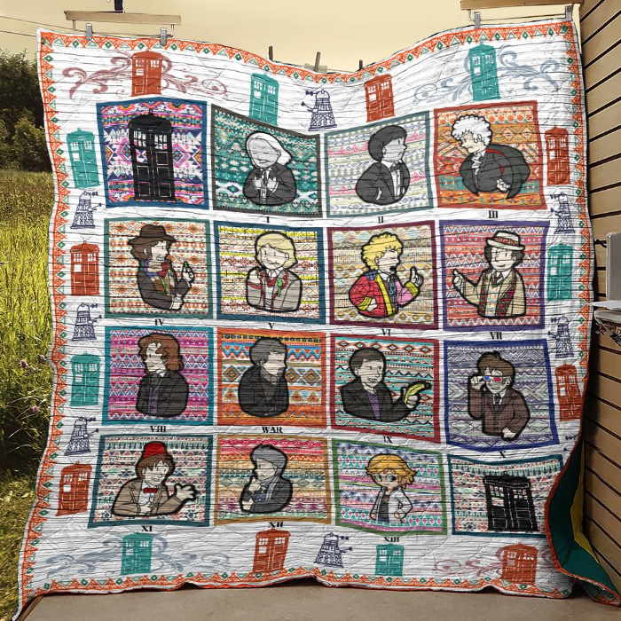 Doctor Whoall Doctor Who Image Funny 3D Quilt Blanket