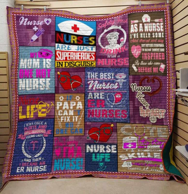 Don’T Worry I’Mnurse 3D Quilt Blanket