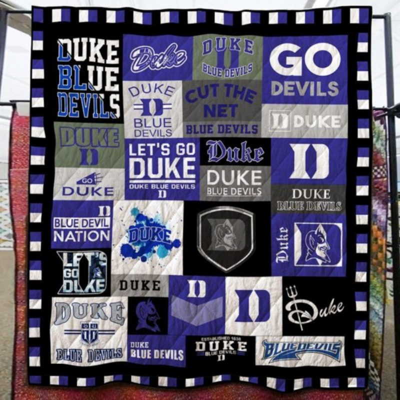 Duke Blue Devils Dbd 3D Customized Quilt Blanket