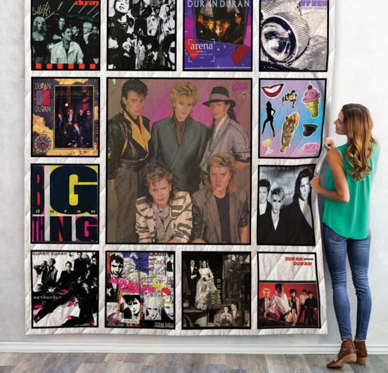 Duran Duran Band Albums For Fans New 3D Quilt Blanket