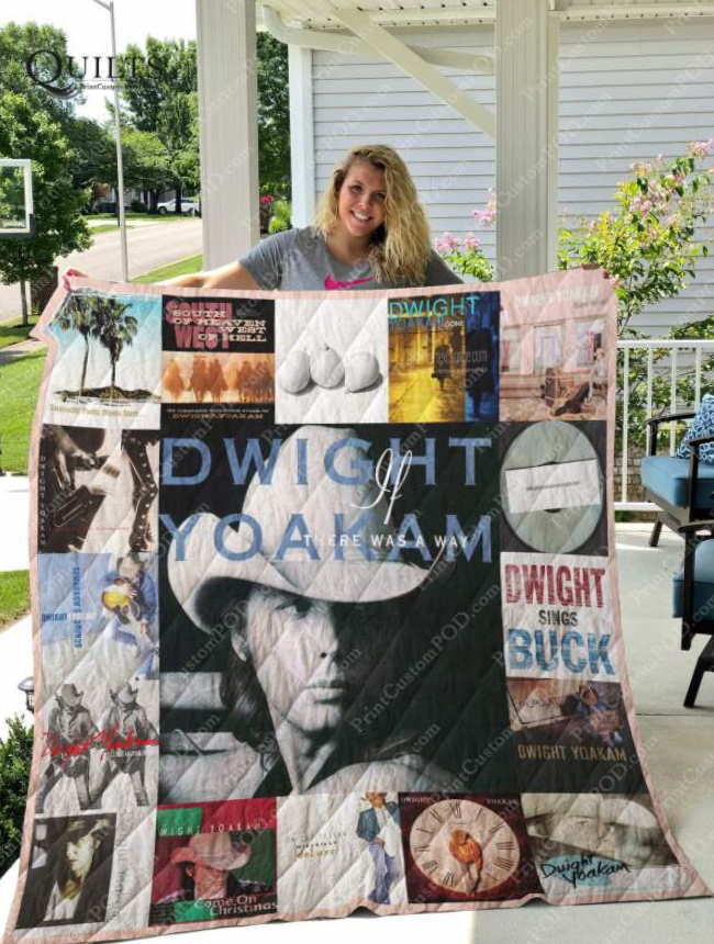 Dwight Yoakam 3D Customized Quilt Blanket