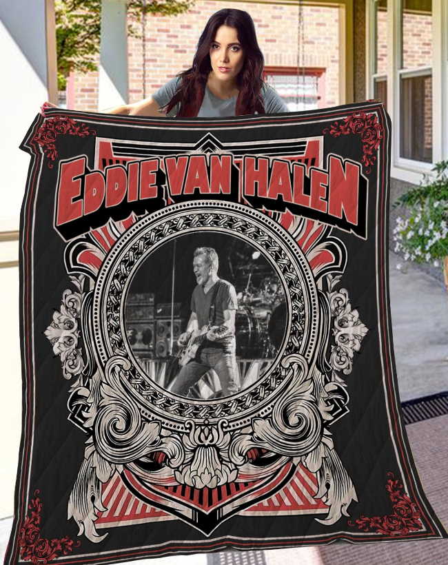 Eddie Van Halen 3D Customized Quilt Blanket