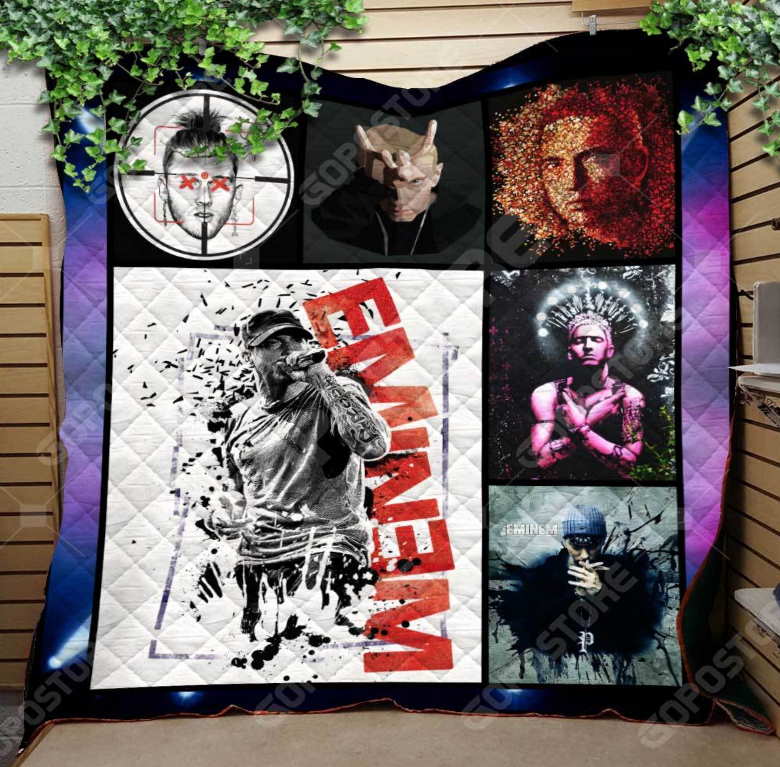 Enimem Art Collection Like 3D Customized Quilt Blanket