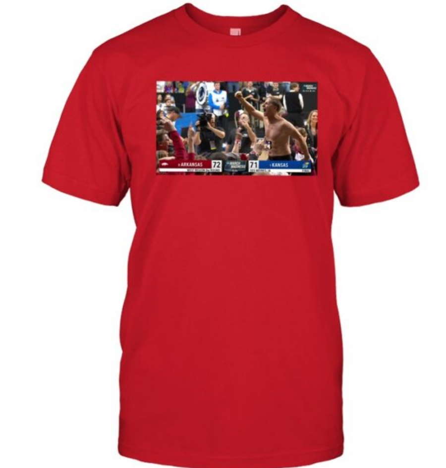 Eric Musselman Arkansas Coach Takes Shirt Off Graphic T-shirt