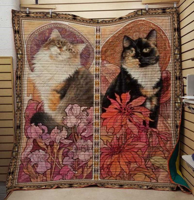 Farewell To The Cat 3D Customized Quilt Blanket