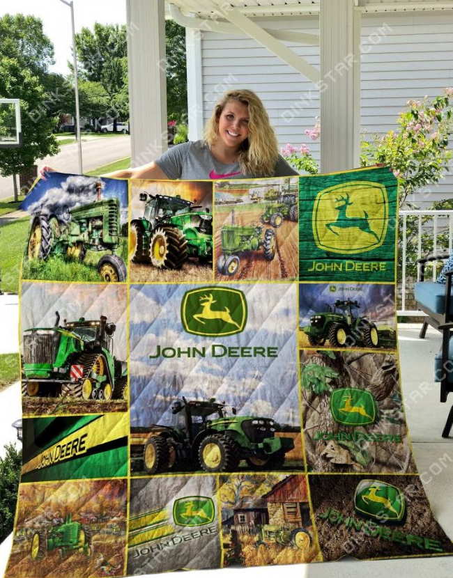 Farm Tractor Farm Tractor 3D Quilt Blanket