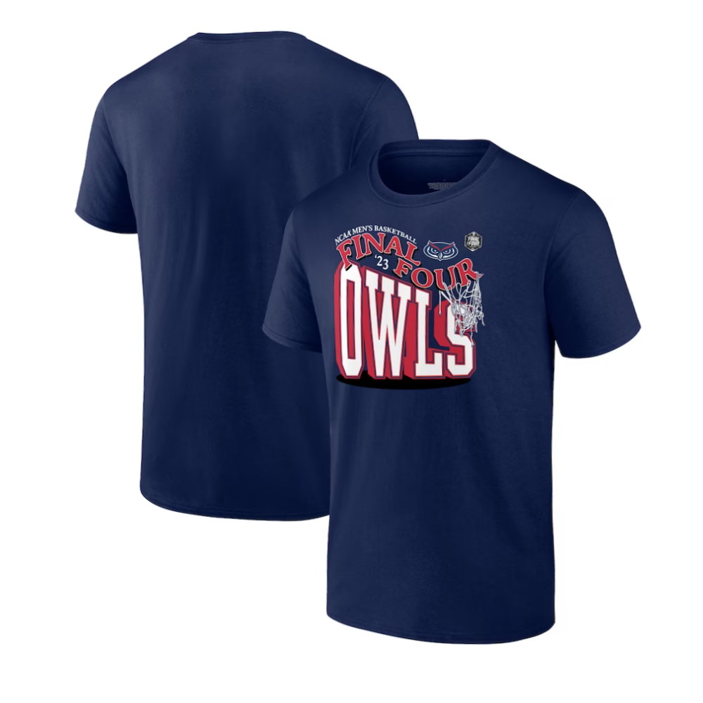 FAU Owls 2023 NCAA Men’s Basketball Tournament March Madness Final Four Local T-Shirt