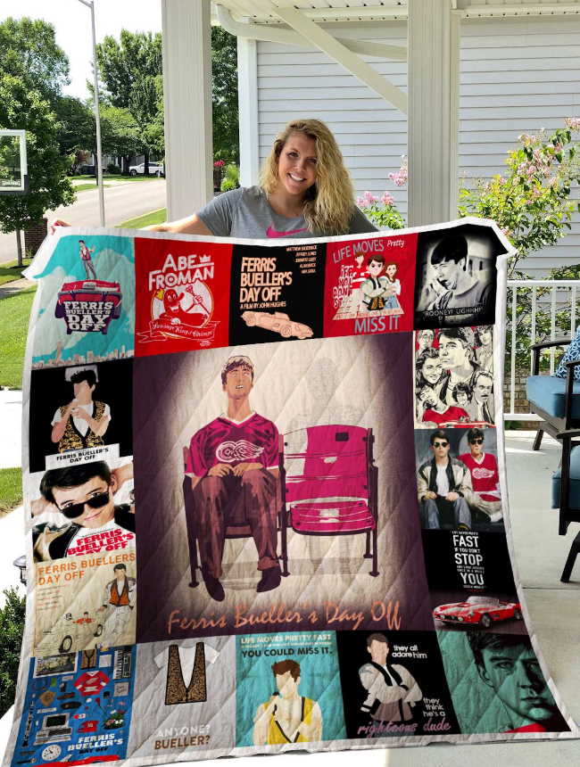 Ferris Bueller’S Day Off 3D Customized Quilt Blanket