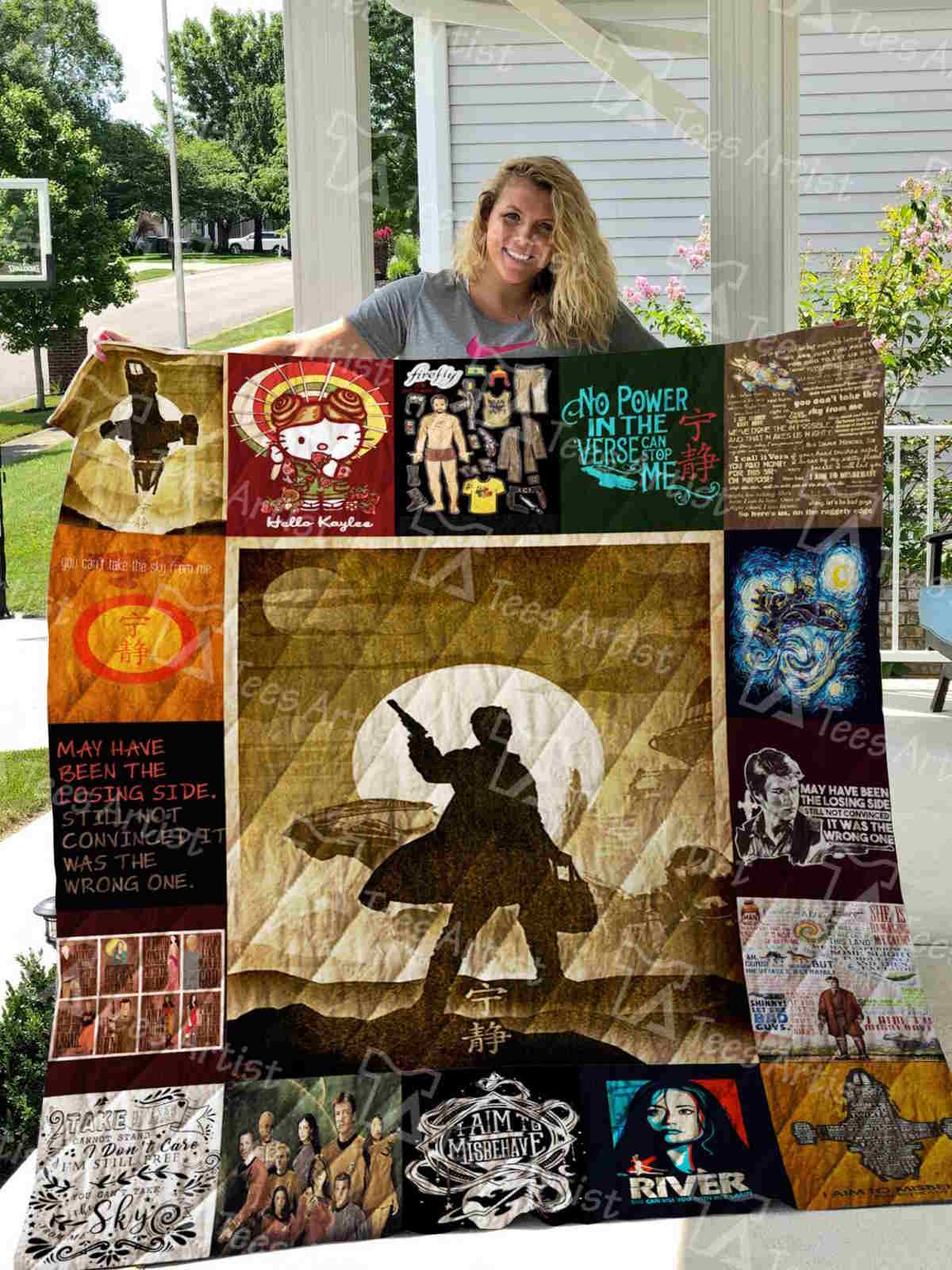 Firefly 3D Quilt Blanket